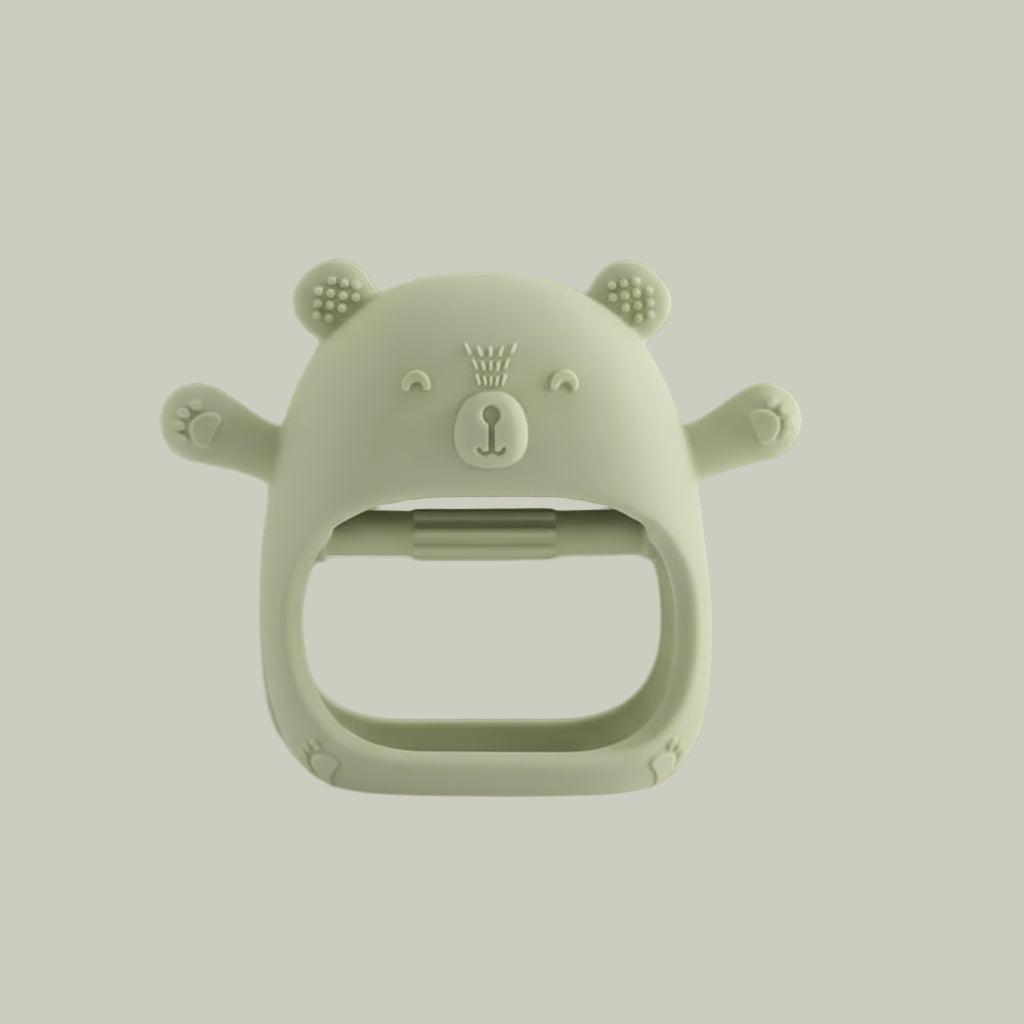 Anneau de Dentition Bébé en Silicone – Apaisant & Mignon