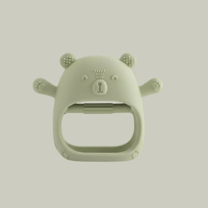 Anneau de Dentition Bébé en Silicone – Apaisant & Mignon