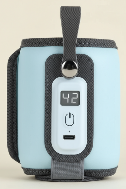 Chauffe-Biberon Intelligent Portable – Température Parfaite, Partout et à Tout Moment