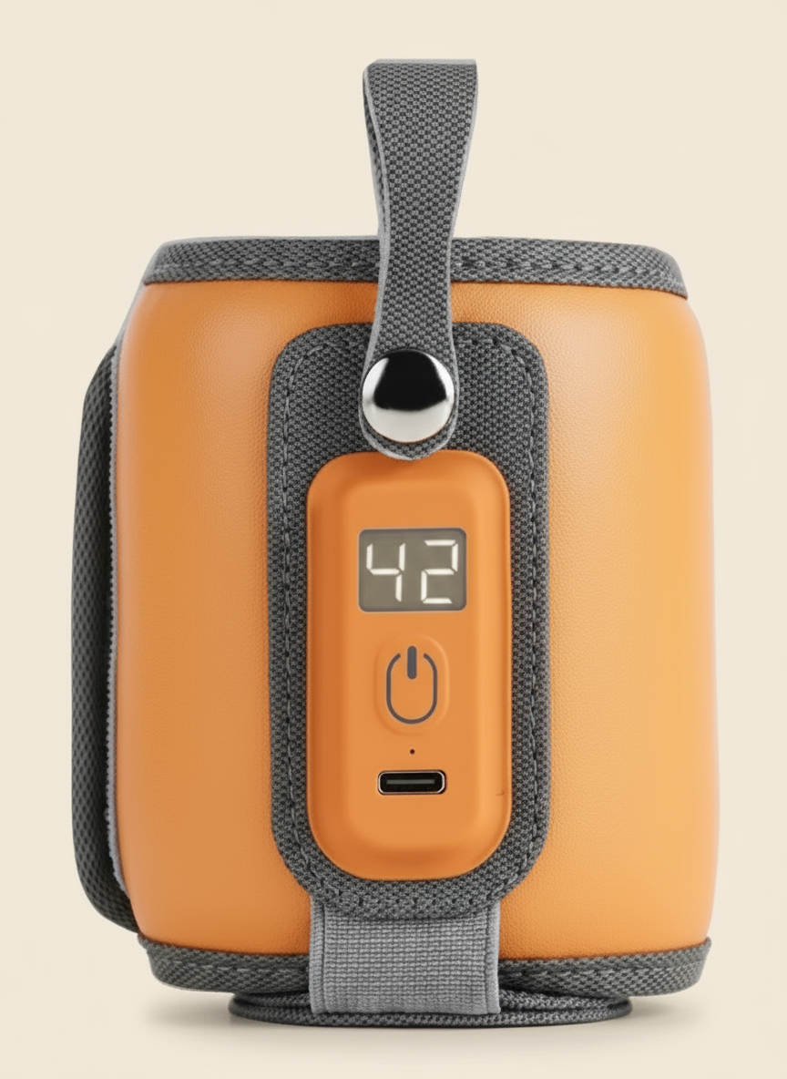 Chauffe-Biberon Intelligent Portable – Température Parfaite, Partout et à Tout Moment