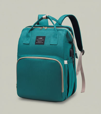 Sac Multifonction Bébé avec Lit et Port USB – Élégance & Innovation