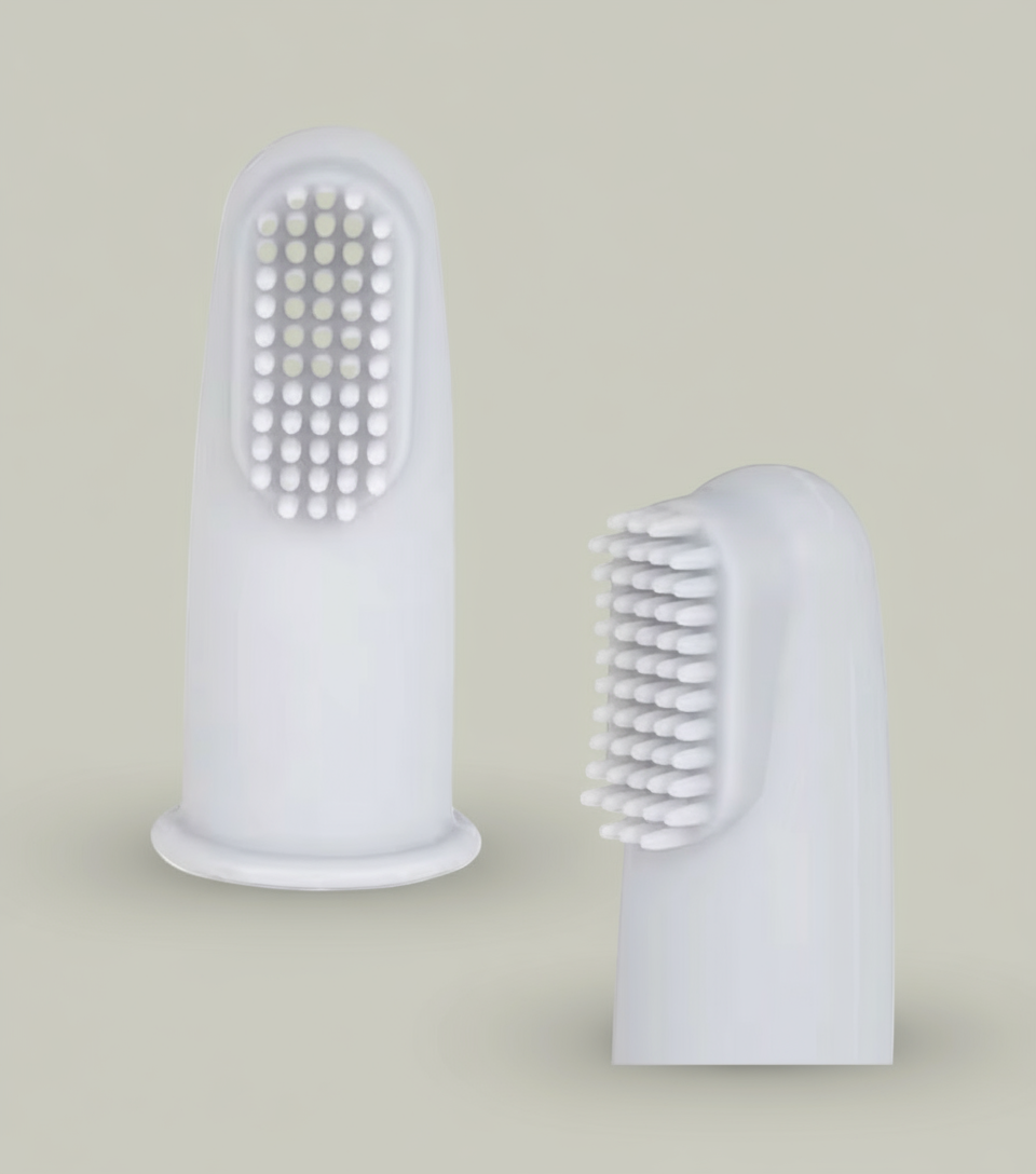 Brosse à Dents Bébé en Silicone – Douceur et Hygiène au Bout des Doigts