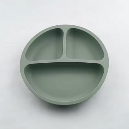 Assiette Compartimentée Bébé – Pratique, Élégante, Antidérapante