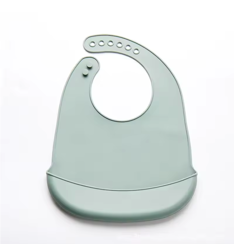 Bavoir Souple avec Poche – Repas Sans Bavures