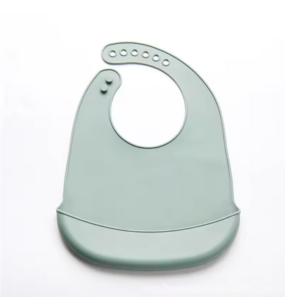 Bavoir Souple avec Poche – Repas Sans Bavures