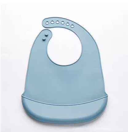 Bavoir Souple avec Poche – Repas Sans Bavures