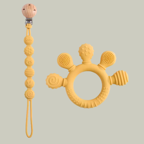 Anneau Sensoriel de Dentition – Apaisement et Éveil en Douceur