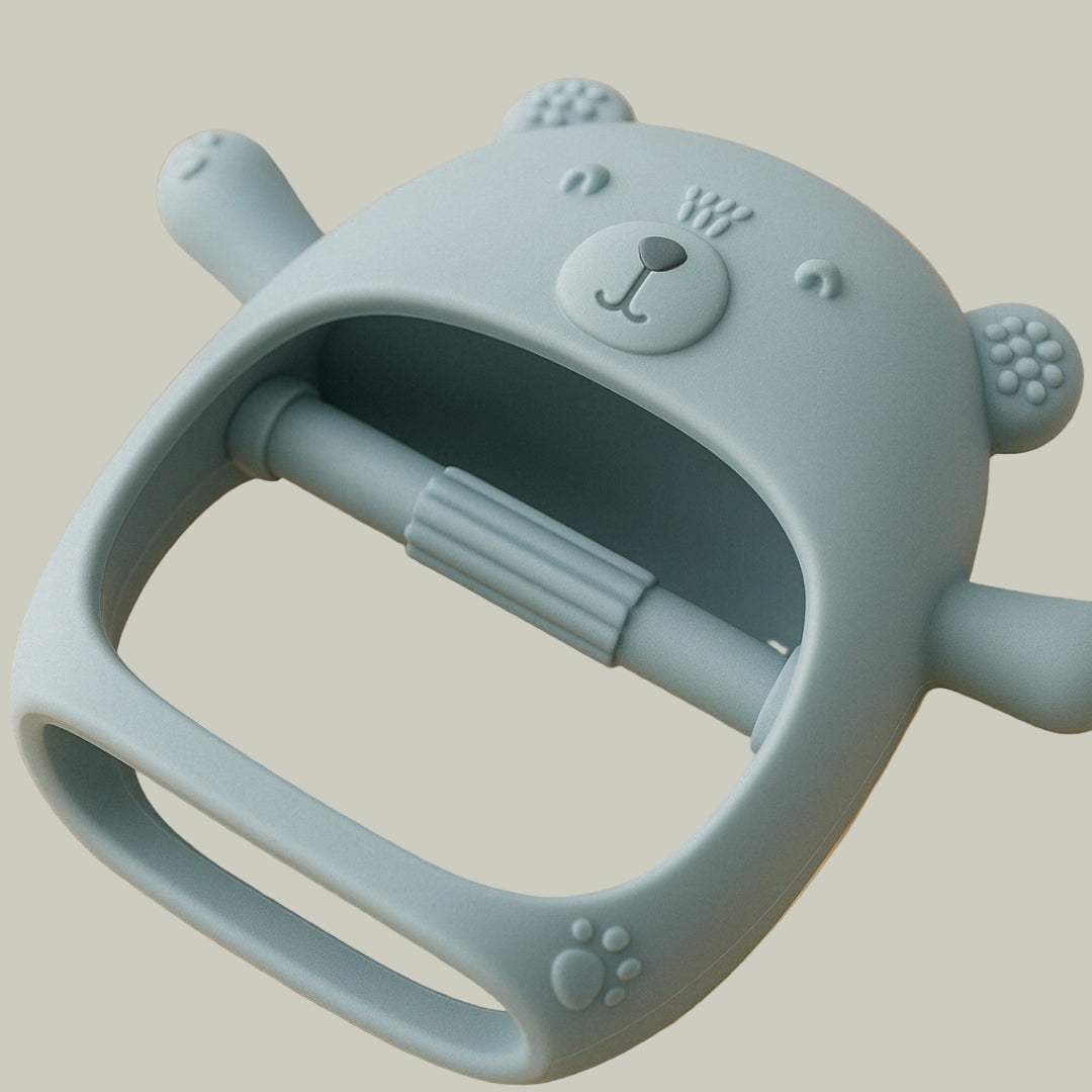 Anneau de Dentition Bébé en Silicone – Apaisant & Mignon