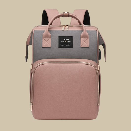 Sac Multifonction Bébé avec Lit et Port USB – Élégance & Innovation
